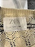 Zara Ivory Short Sleeve Top Size 9 - 10 - photo 3