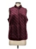 Chico's Burgundy Vest Size Med (1) - photo 1