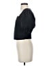 FRAME Solid Black Short Sleeve Top Size XS - photo 5