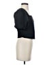 FRAME Solid Black Short Sleeve Top Size XS - photo 4
