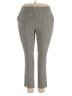 Rafaella Plaid Gray Dress Pants Size 18 - photo 1