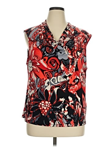 Kasper Sleeveless Blouse (view 1)