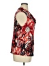 Kasper Red Sleeveless Blouse Size XL - photo 4
