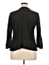August Silk 100% Linen Black 3/4 Sleeve Top Size XL - photo 2