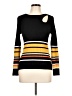 INC International Concepts Color Block Black Pullover Sweater Size L - photo 1