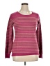 Banana Republic Stripes Pink Pullover Sweater Size XL - photo 1
