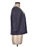 DRA 100% Cotton Blue 3/4 Sleeve Top Size M - photo 4