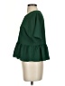 Wilfred 100% Polyester Green Short Sleeve Blouse Size XXS - photo 5