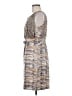Etcetera 100% Silk Tweed Tan Casual Dress Size 8 - photo 5