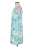 Etcetera Paisley Teal Cocktail Dress Size 6 - photo 5