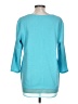 JM Collection Teal Pullover Sweater Size L - photo 2