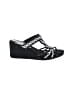 Laura Ashley Black Wedges Size 11 - photo 1