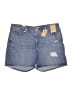 Levi's Blue Denim Shorts Size 16w - photo 1