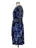 Alfani Paisley Blue Casual Dress Size M - photo 5