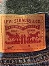 Levi's Stars Blue Denim Shorts Size 26 waist - photo 3