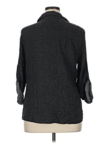 Spense 3/4 Sleeve Button-Down Shirt (view 2)