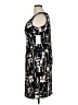 R&M Richards Graphic Black Casual Dress Size 14 - photo 5
