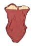 J.Crew Solid Burgundy One Piece Swimsuit Size 2 - photo 2