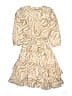 Assorted Brands 100% Polyester Animal Print Ivory Tan Dress Size 16 - photo 2