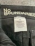 No Boundaries Stars Black Denim Shorts Size 10 - photo 3