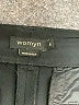 Womyn Solid Black Dress Pants Size 8 - photo 4