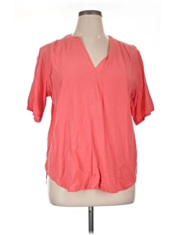 Zenana Short Sleeve Blouse (view 1)