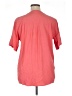 Zenana 100% Rayon Pink Short Sleeve Blouse Size XL - photo 2