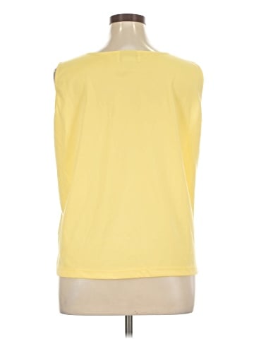 Susan Graver Sleeveless T-Shirt (view 2)