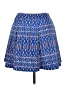 Decree Argyle Blue Casual Skirt Size XL - photo 2