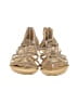 Two Lips Gold Sandals Size 7 - photo 2
