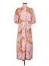 Lanhtropy 100% Linen Pink Casual Dress Size S - photo 1