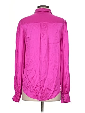 Generation Love Long Sleeve Silk Top (view 2)