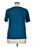 Cato Teal Short Sleeve Top Size 14 - photo 2