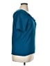 Cato Teal Short Sleeve Top Size 14 - photo 4