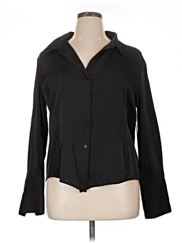 Donna Karan New York Long Sleeve Blouse (view 1)