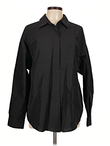 Express Long Sleeve Button-Down Shirt (view 1)
