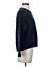 Brochu Walker 100% Cashmere Solid Blue Cashmere Pullover Sweater Size XS - photo 4