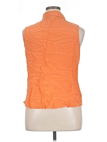 Jaclyn Smith Sleeveless Silk Top (view 2)