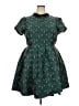 ModCloth Argyle Green Cocktail Dress Size 2X - photo 1