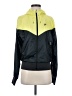 Nike 100% Polyester Color Block Yellow Windbreaker Size M - photo 1