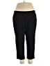 Purejill Solid Black Active Pants Size 2X - photo 1
