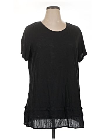 LOGO by Lori Goldstein Short Sleeve Top (view 1)