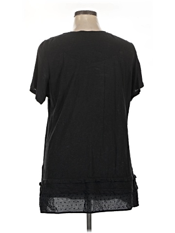 LOGO by Lori Goldstein Short Sleeve Top (view 2)