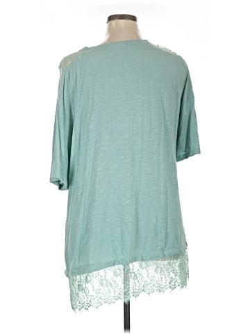 LOGO by Lori Goldstein Short Sleeve Top (view 2)