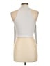 Shein Silver Sleeveless Blouse Size L - photo 2