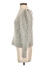 LoveShackFancy Metallic Silver Wool Pullover Sweater Size XS - photo 5