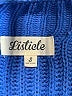 Listicle 100% Acrylic Blue Pullover Sweater Size S - photo 7