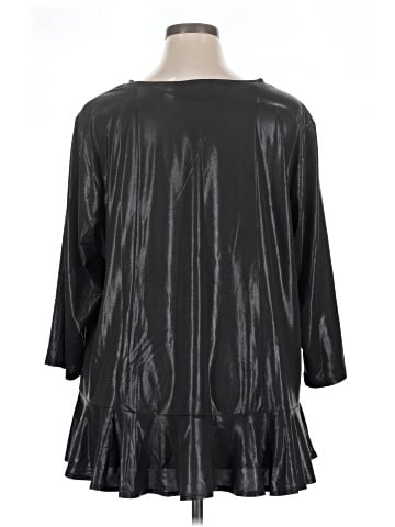 Attitudes by Renee 3/4 Sleeve Blouse (view 2)