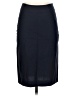Theory Solid Blue Wool Skirt Size 00 - photo 1