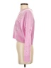 LoveShackFancy Hearts Pink Wool Pullover Sweater Size XS - photo 5